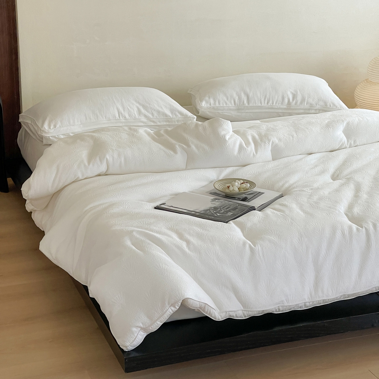 91家纺网 家纺一手货源 找家纺 （总）一加一 2025全棉大提花航天恒温立体抗菌被子被芯