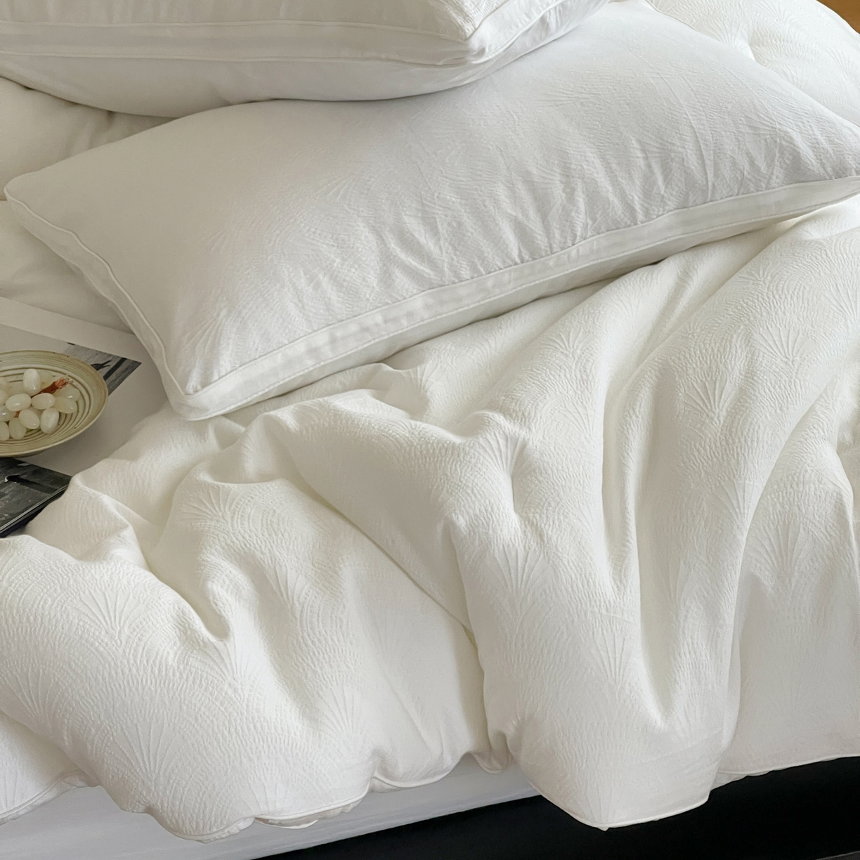 91家纺网 家纺一手货源 找家纺 （总）一加一 2025全棉大提花航天恒温立体抗菌被子被芯