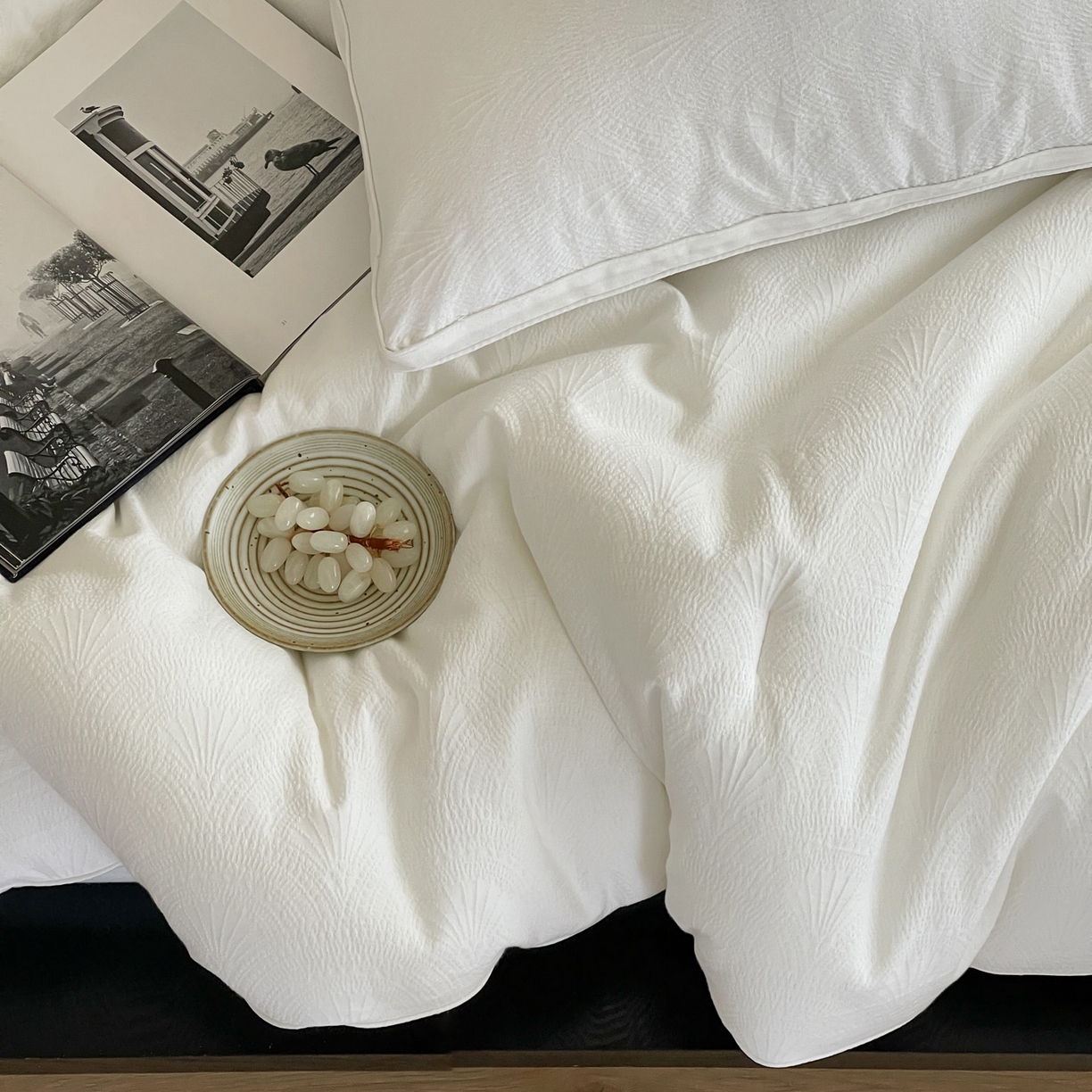 91家纺网 家纺一手货源 找家纺 （总）一加一 2025全棉大提花航天恒温立体抗菌被子被芯