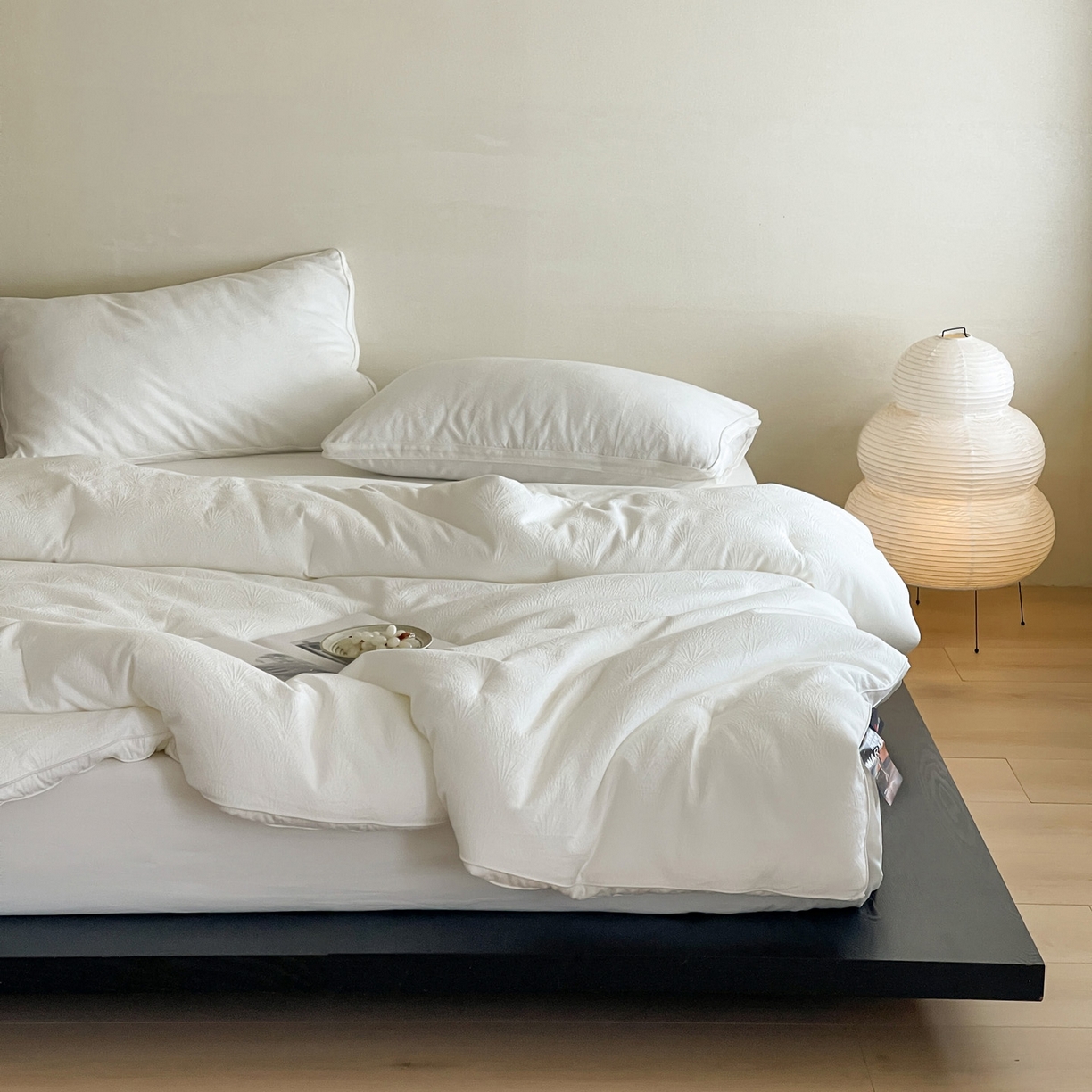 91家纺网 家纺一手货源 找家纺 （总）一加一 2025全棉大提花航天恒温立体抗菌被子被芯