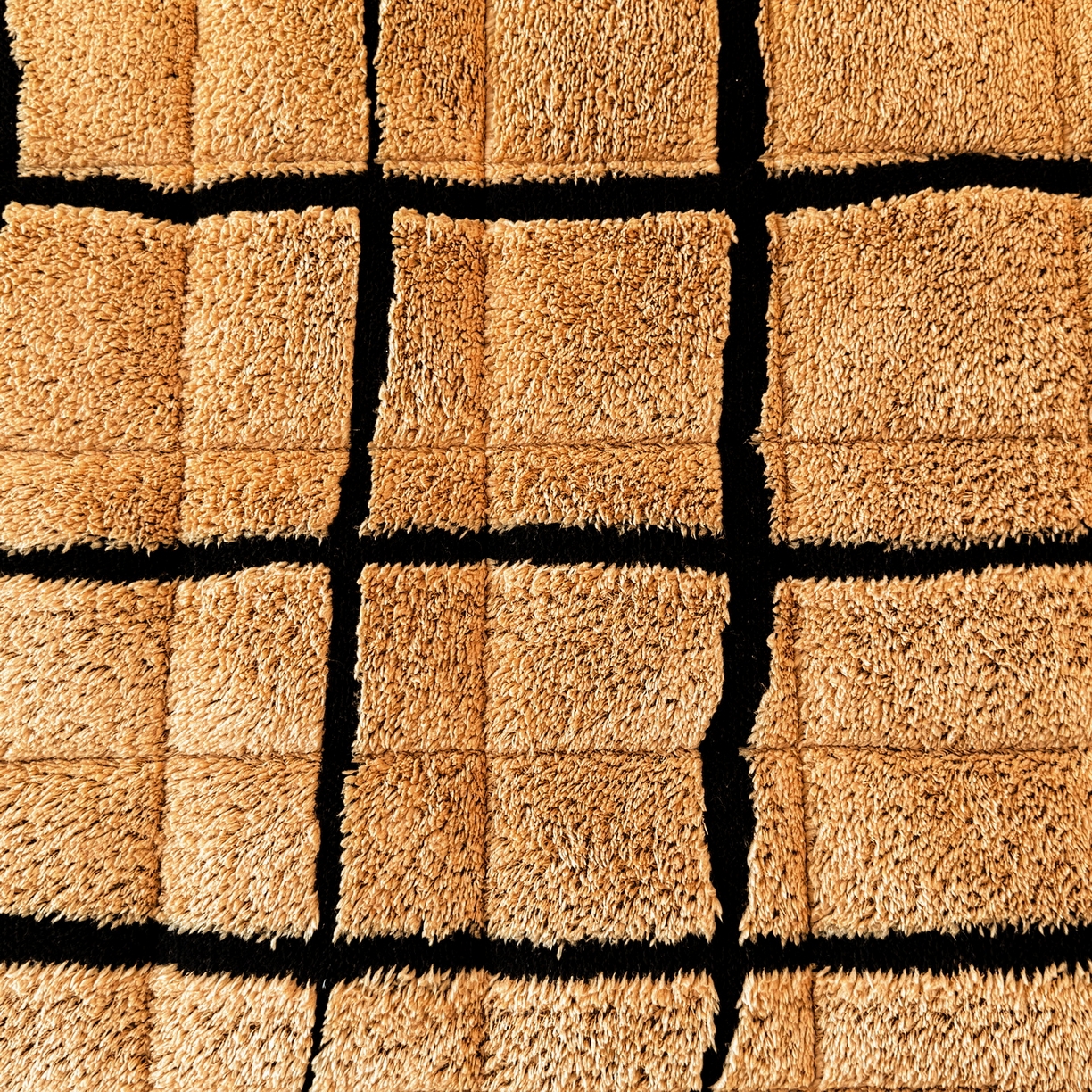 91家纺网 家纺一手货源 找家纺 LIFE.丽芙 2025秋冬新款色纱提花舒棉绒加厚夹棉单床笠款床垫子保护套保暖床罩子三件套 格调-黄棕