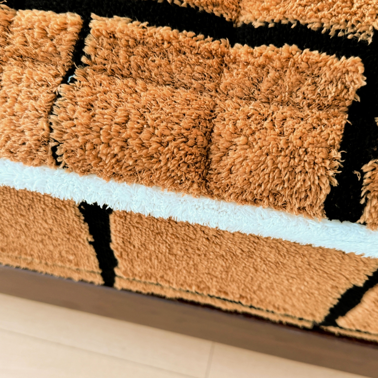 91家纺网 家纺一手货源 找家纺 LIFE.丽芙 2025秋冬新款色纱提花舒棉绒加厚夹棉单床笠款床垫子保护套保暖床罩子三件套 格调-黄棕