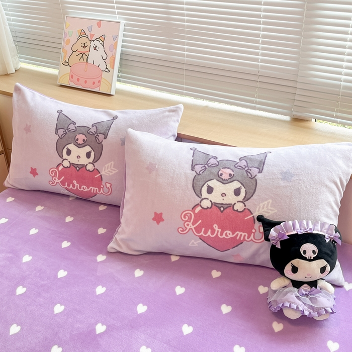 91家纺网 家纺一手货源 找家纺 （总）博雅 2025新款三丽欧大板牛奶绒印花单枕套