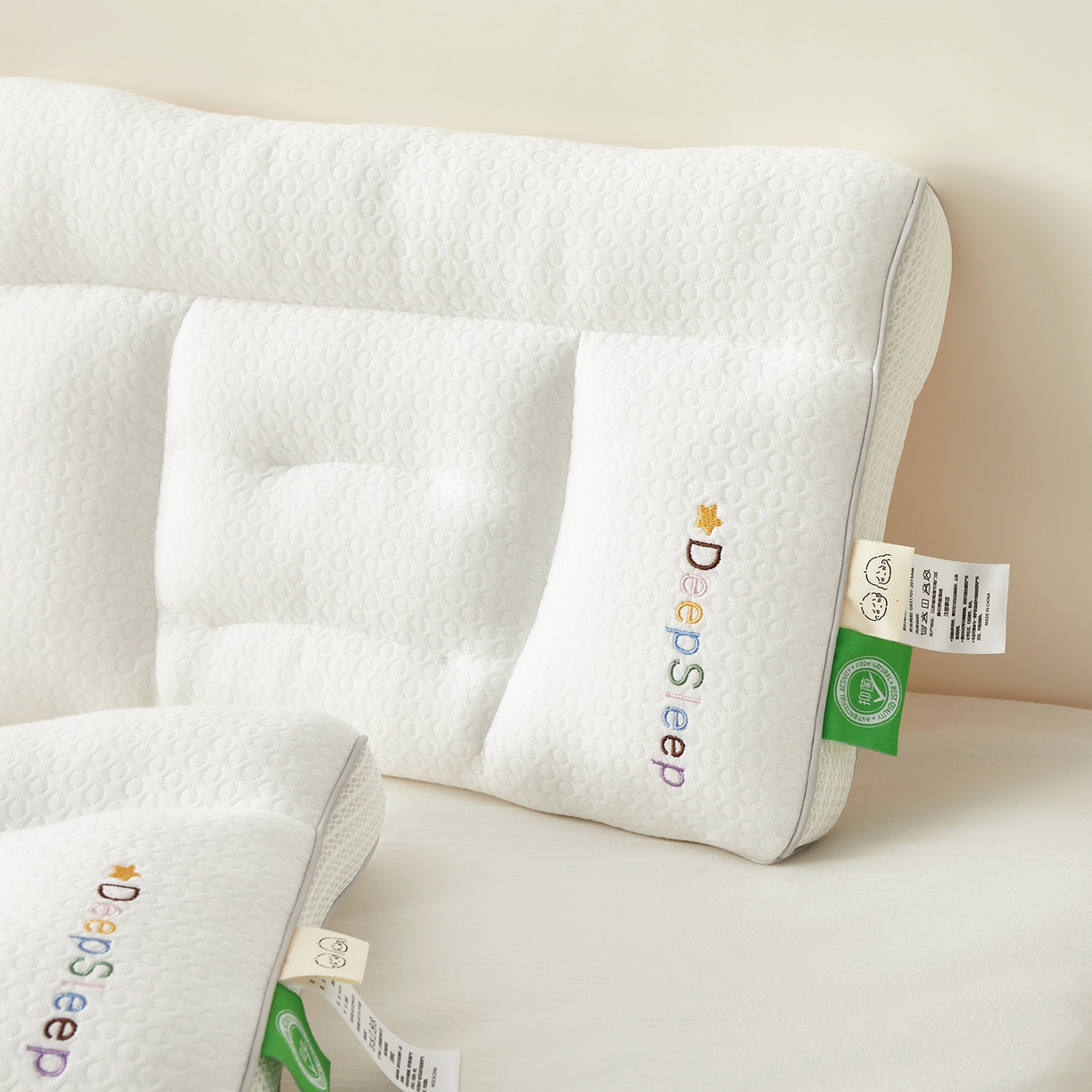 91家纺网 家纺一手货源 找家纺 （总）荷马之梦 2025新款A类全棉儿童定型枕头枕芯