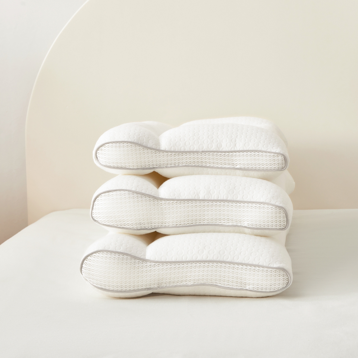 91家纺网 家纺一手货源 找家纺 （总）荷马之梦 2025新款A类全棉儿童定型枕头枕芯