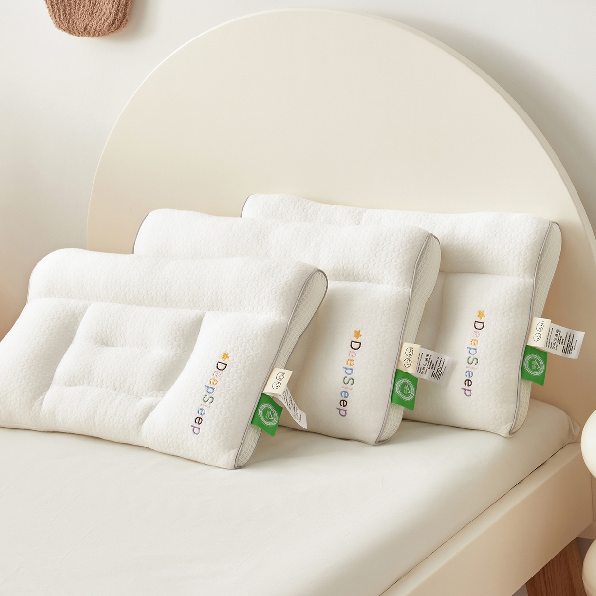 91家纺网 家纺一手货源 找家纺 （总）荷马之梦 2025新款A类全棉儿童定型枕头枕芯