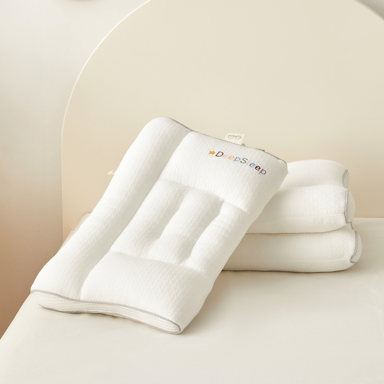 91家纺网 家纺一手货源 找家纺 （总）荷马之梦 2025新款A类全棉儿童定型枕头枕芯