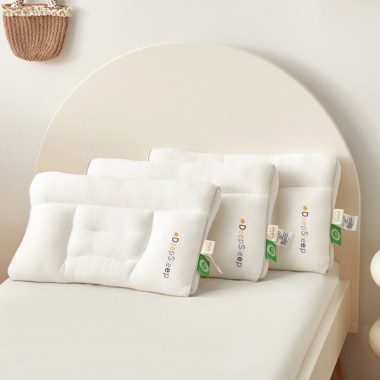 91家纺网 家纺一手货源 找家纺 （总）荷马之梦 2025新款A类全棉儿童定型枕头枕芯