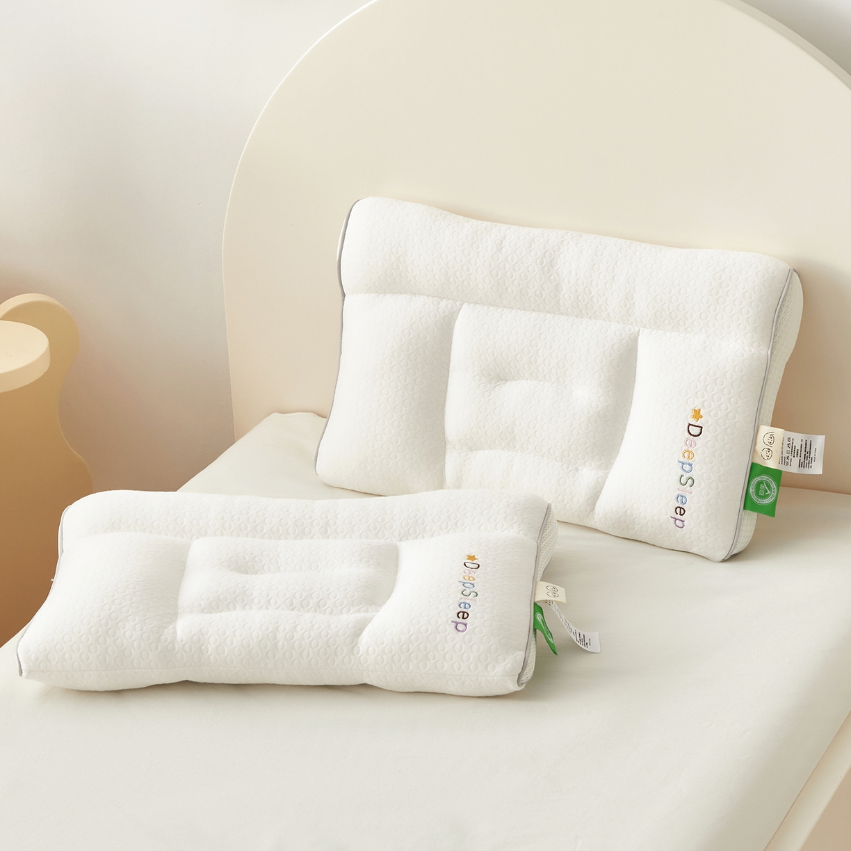 91家纺网 家纺一手货源 找家纺 （总）荷马之梦 2025新款A类全棉儿童定型枕头枕芯