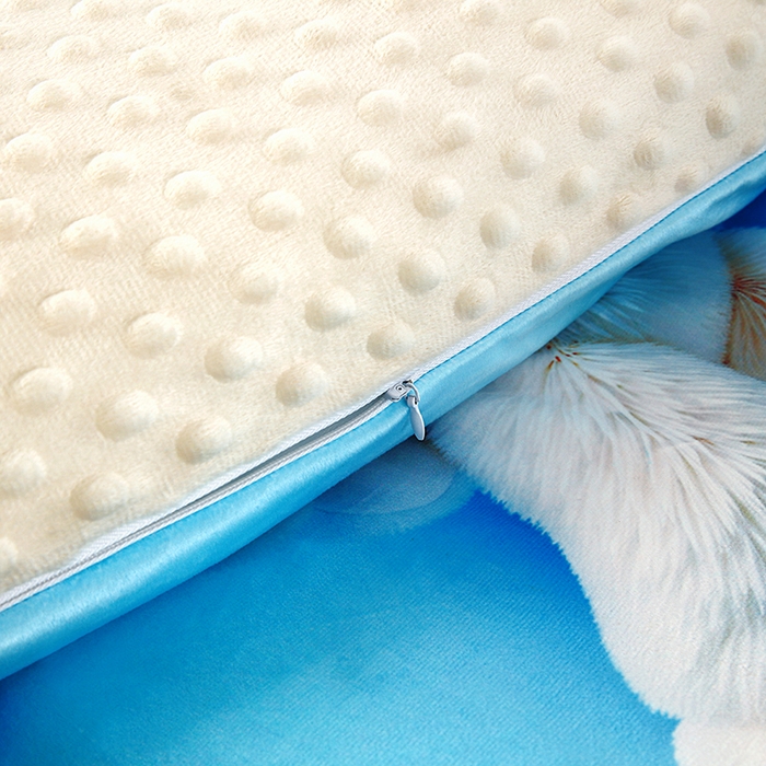 91家纺网 家纺一手货源 找家纺 （总）沁童儿童用品店 2025新款儿童3D立体印花A版宝宝绒+B版豆豆绒儿童睡袋