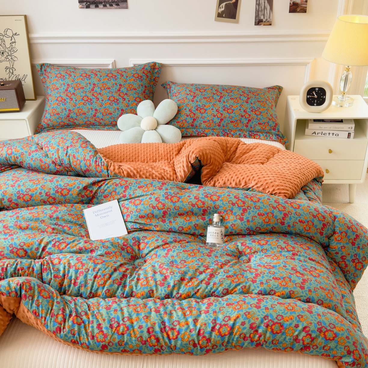 91家纺网 家纺一手货源 找家纺 （总）梵克保罗 2025秋冬新品10A抗菌豆豆绒冬被被子被芯