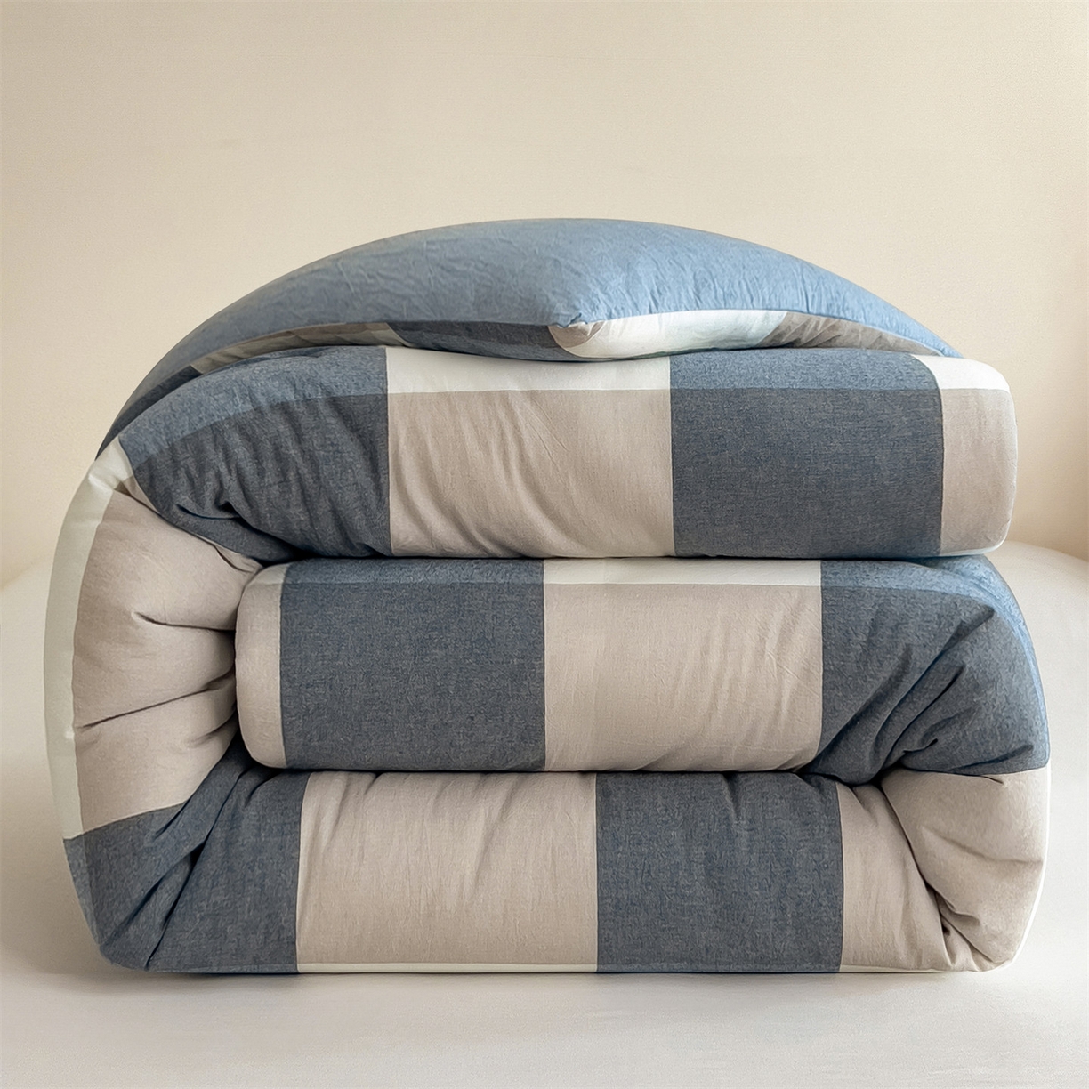 91家纺网 家纺一手货源 找家纺 （总）梵克保罗 2025秋冬新款10A抗菌无印风冬被被子被芯