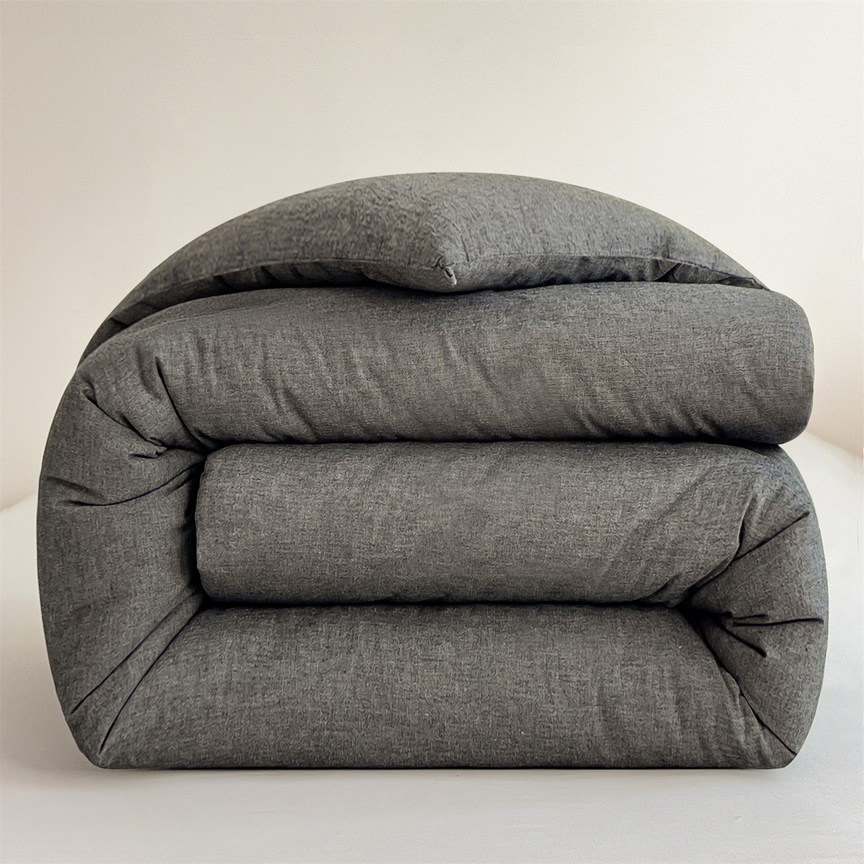 梵克保罗 2025秋冬新款10A抗菌无印风冬被被子被芯 低调灰