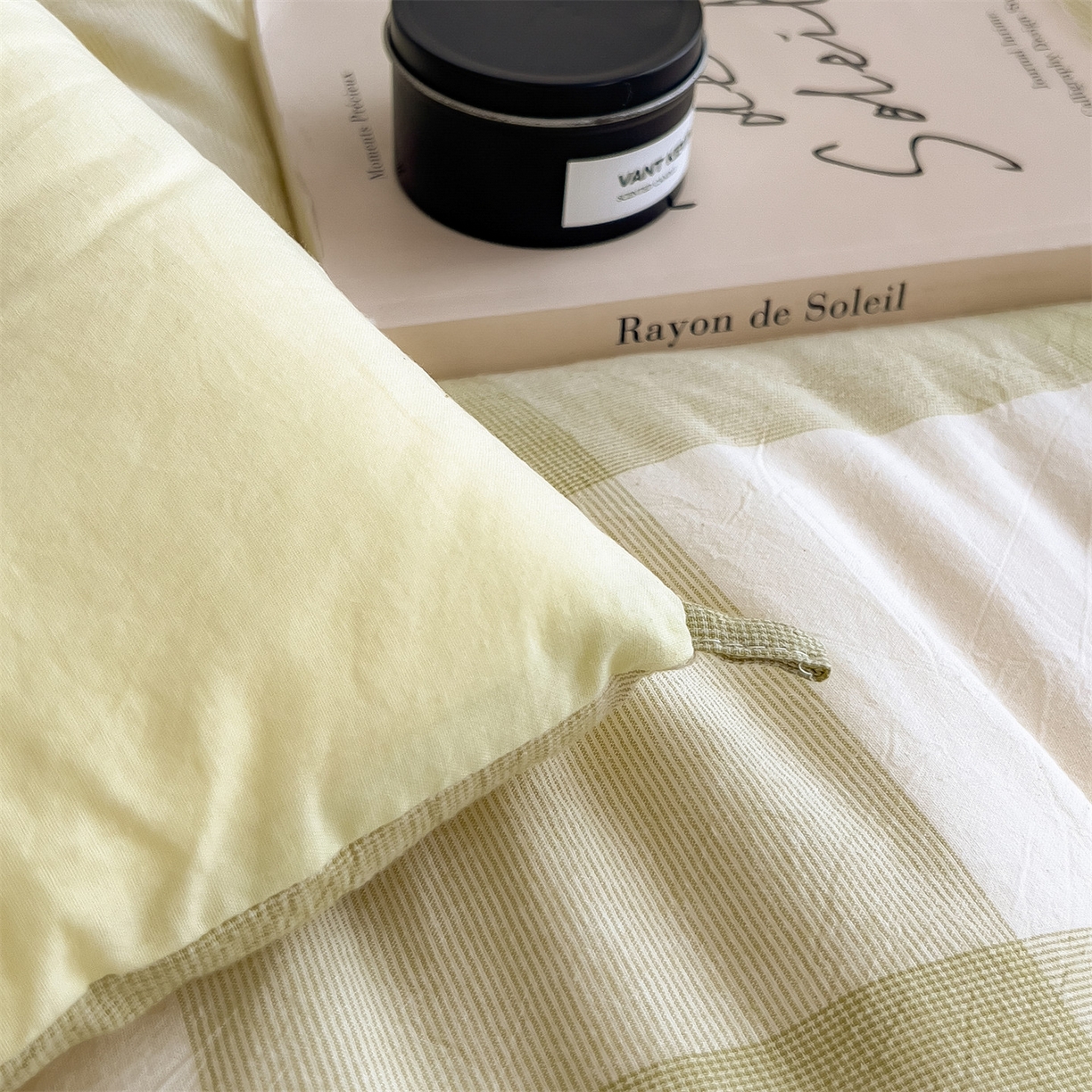 91家纺网 家纺一手货源 找家纺 梵克保罗 2025秋冬新款10A抗菌无印风冬被被子被芯 清雅中格