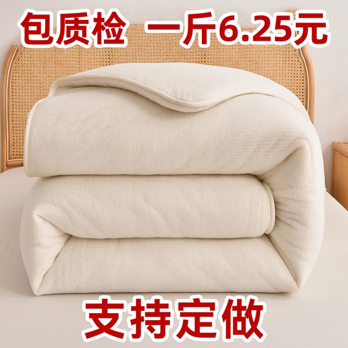 91家纺网 家纺一手货源 找家纺 （总）织雅漫 2025新款鱼鳞网被絮棉花被被子被芯