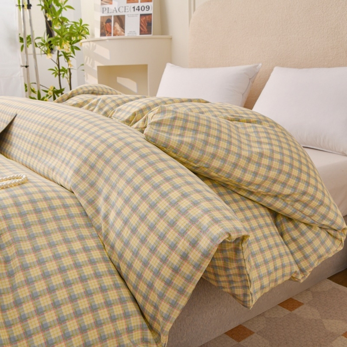 91家纺网 家纺一手货源 找家纺 （总）织雅漫 2025新款水洗棉印花被套