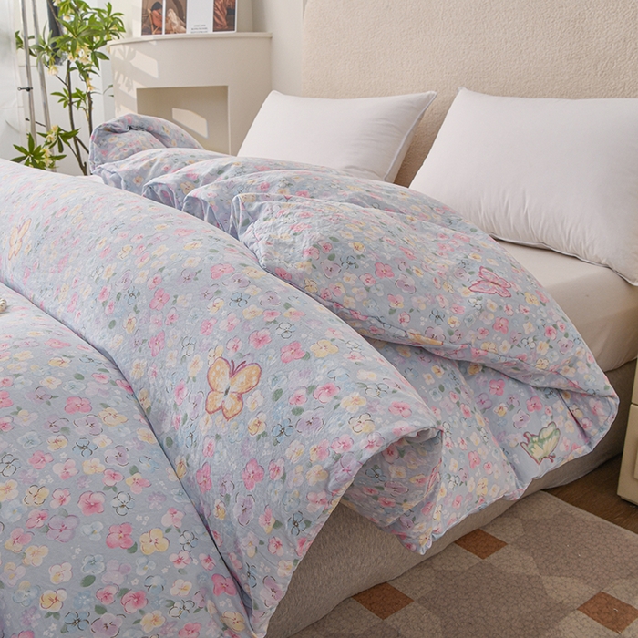 91家纺网 家纺一手货源 找家纺 （总）织雅漫 2025新款水洗棉印花被套