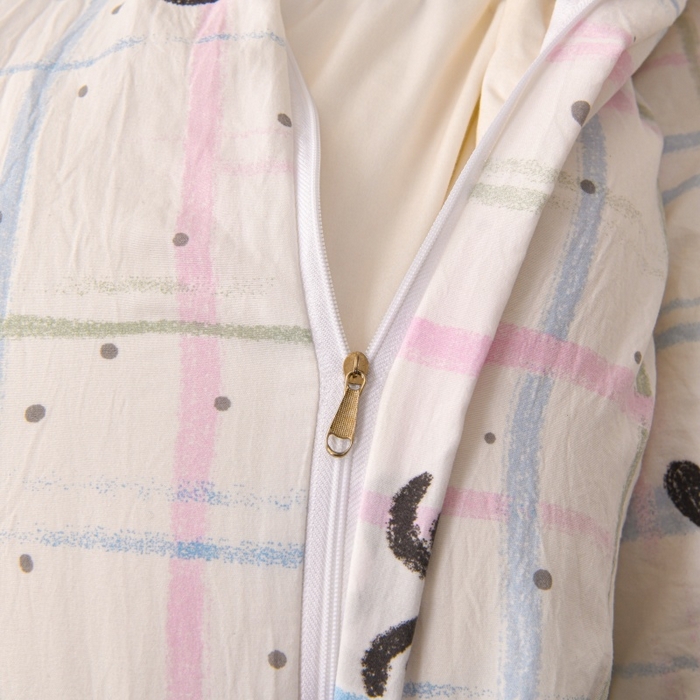 91家纺网 家纺一手货源 找家纺 织雅漫 2025新款水洗棉印花被套 蝴蝶结