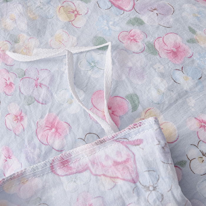 91家纺网 家纺一手货源 找家纺 织雅漫 2025新款水洗棉印花被套 繁花