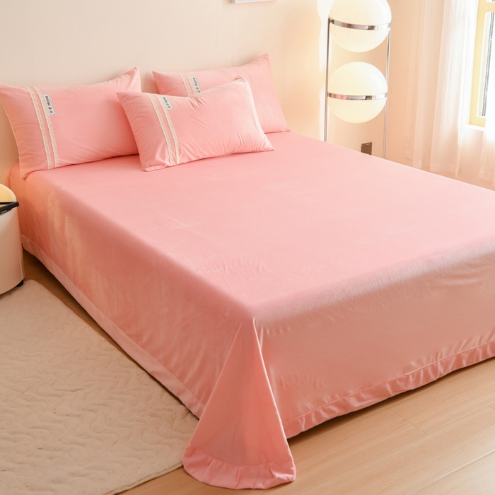 91家纺网 家纺一手货源 找家纺 （总）梵克保罗 2025秋冬新品工艺款刺绣手工DIY婴儿绒四件套