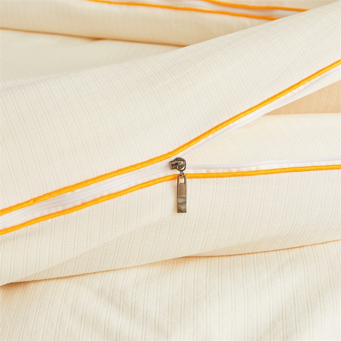 91家纺网 家纺一手货源 找家纺 （总）梵蒂莎 【可检测】2025新款130克拉链子母被子被芯二合一（撞色款）