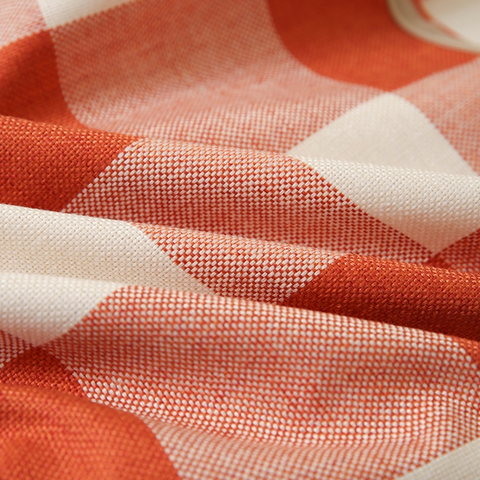 91家纺网 家纺一手货源 找家纺 （总）新奇异 2025新款时尚经典涤麻格子抱枕