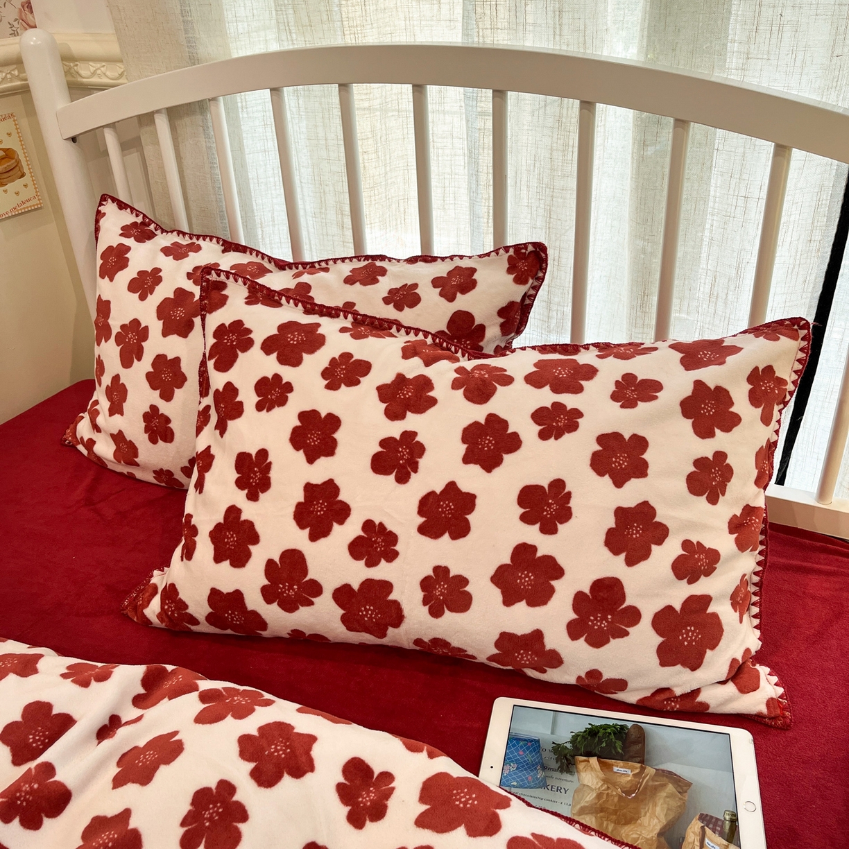 91家纺网 家纺一手货源 找家纺 （总）雅居纺家纺 2025新款贝壳边牛奶绒四件套