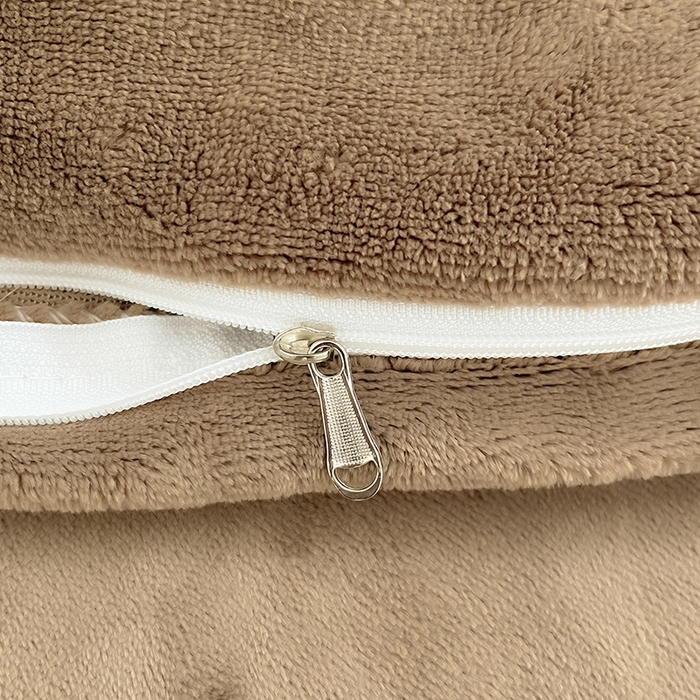 91家纺网 家纺一手货源 找家纺 雅居纺家纺 2025新款高克重牛奶绒毛巾绣四件套-小熊系列 小熊-咖