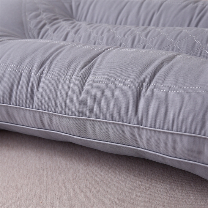 91家纺网 家纺一手货源 找家纺 天意美枕芯 2025新款简单优睡眠枕枕头枕芯 都市灰
