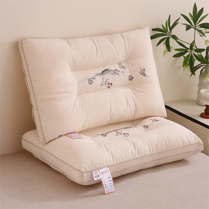 91家纺网 家纺一手货源 找家纺 （总）天意美枕芯 2025新款糯糯棉山水画枕枕头枕芯