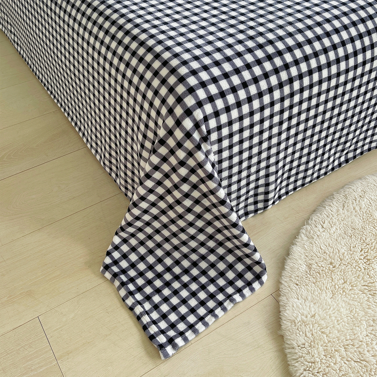 91家纺网 家纺一手货源 找家纺 炫拼家纺 2025新款高克重牛奶绒满版毛巾绣卡通加厚四件套-糯米系列 糯米-慢时光