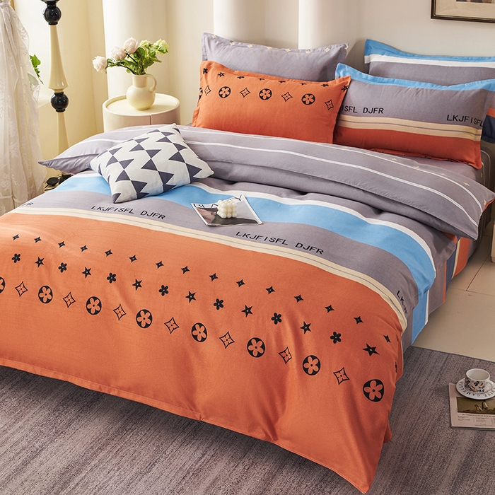 91家纺网 家纺一手货源 找家纺 （总）鑫缘 2025直播爆款印花植物羊绒加厚磨毛单被套