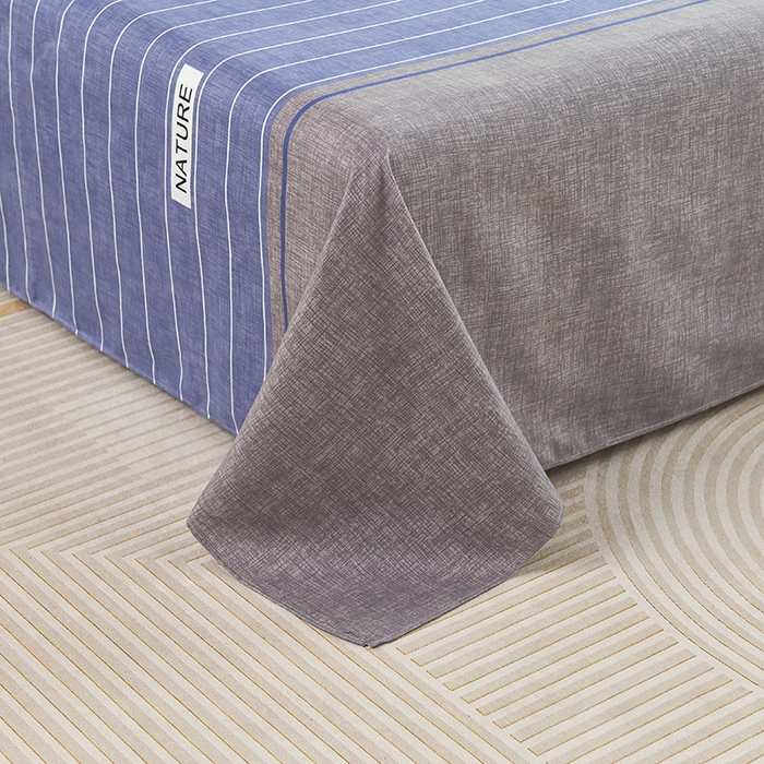 91家纺网 家纺一手货源 找家纺 鑫缘 2025直播爆款印花植物羊绒加厚磨毛单被套 布兰奇