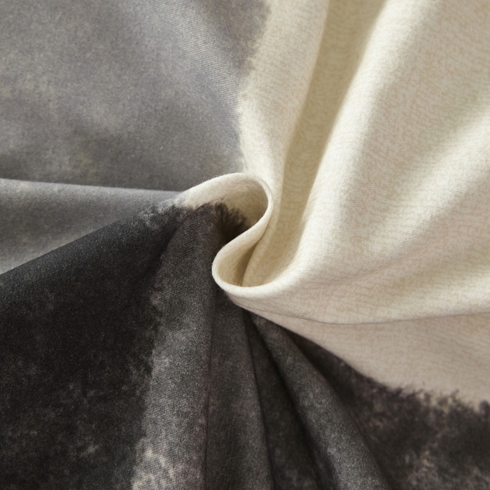 91家纺网 家纺一手货源 找家纺 雅居纺家纺 2025新款简约款全棉磨毛四件套 灰大格