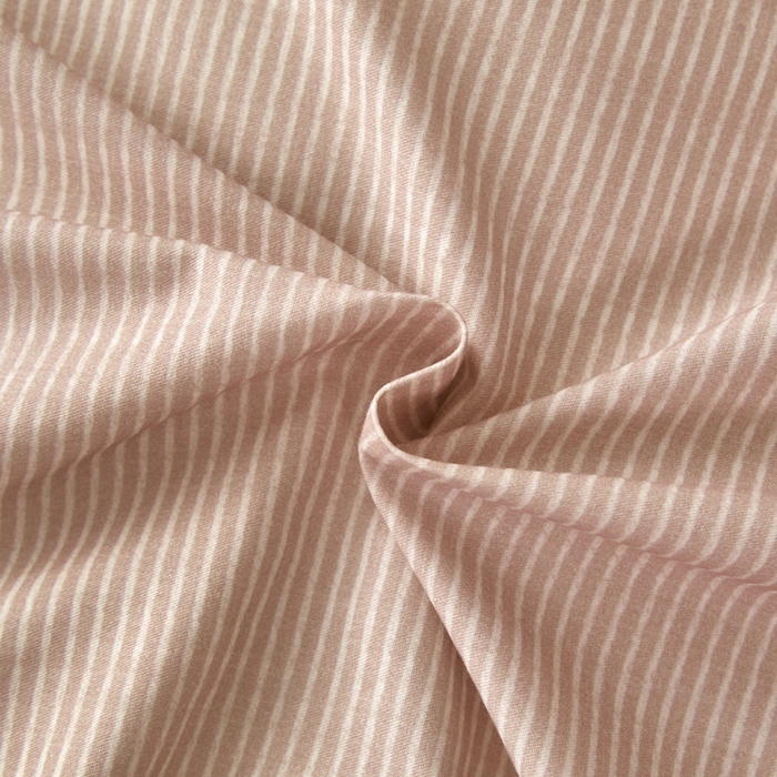 91家纺网 家纺一手货源 找家纺 雅居纺家纺 2025新款简约款全棉磨毛四件套 宁静-粉条