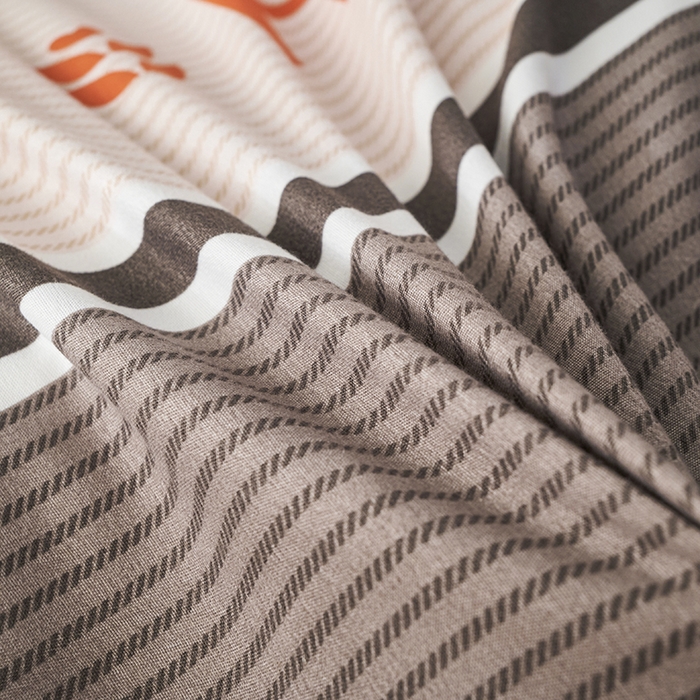 91家纺网 家纺一手货源 找家纺 鑫缘 2025直播爆款印花植物羊绒加厚磨毛单被套 舒适密码