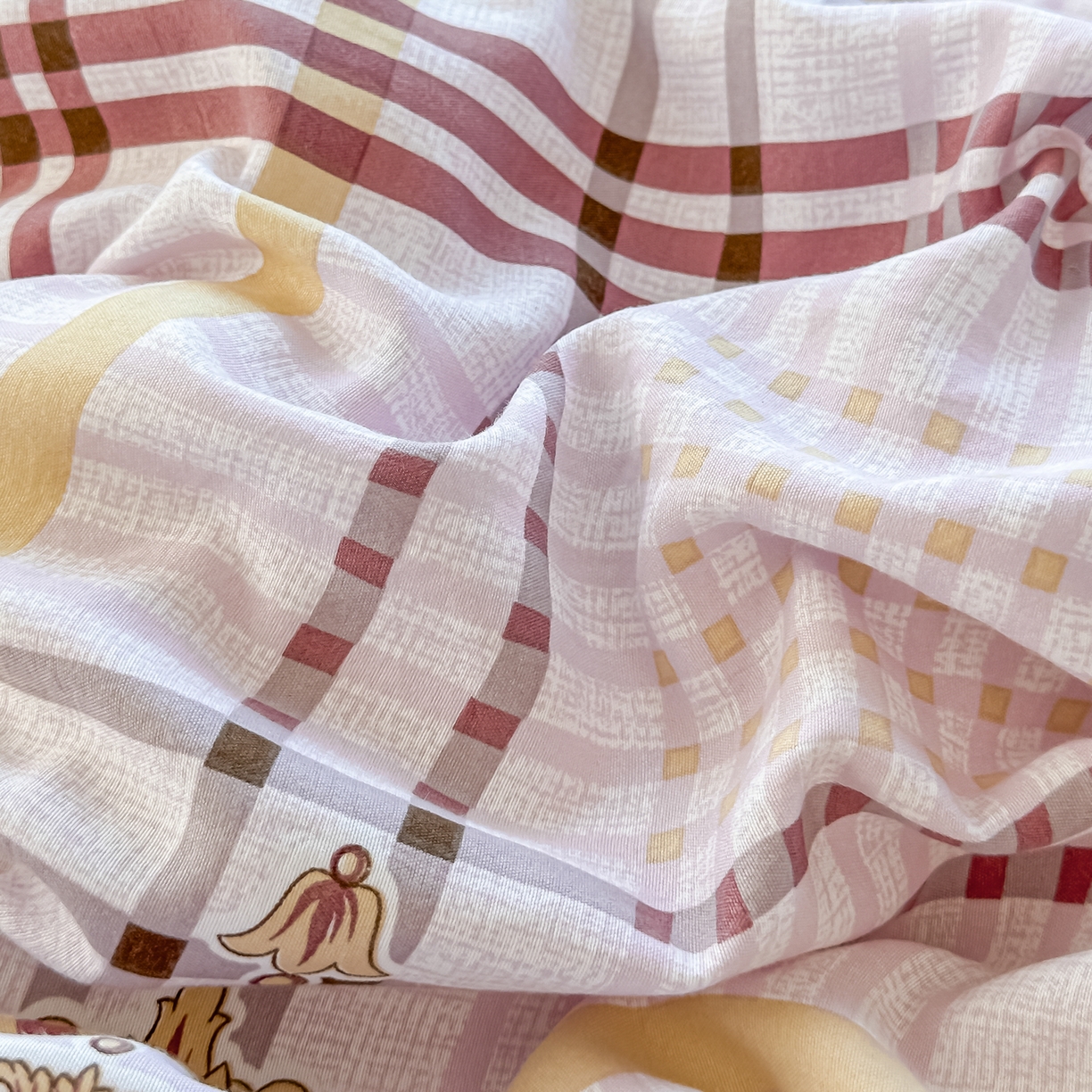 91家纺网 家纺一手货源 找家纺 好欣怡家纺 2025新款A类水洗棉冬被大豆纤维学生四季被子被芯跨境直播（提供买家秀质检报告） 格韵