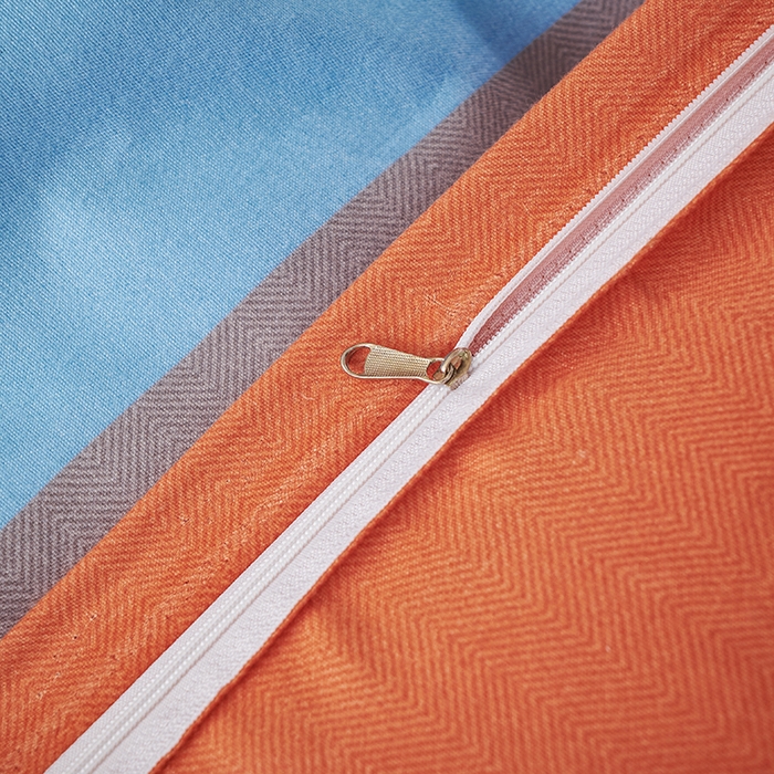 91家纺网 家纺一手货源 找家纺 鑫缘 2025直播爆款印花植物羊绒加厚磨毛单被套 绚丽之梦