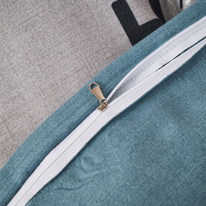 91家纺网 家纺一手货源 找家纺 鑫缘2025直播爆款印花植物羊绒加厚磨毛四件套1.2米学生三件套 彩色织语