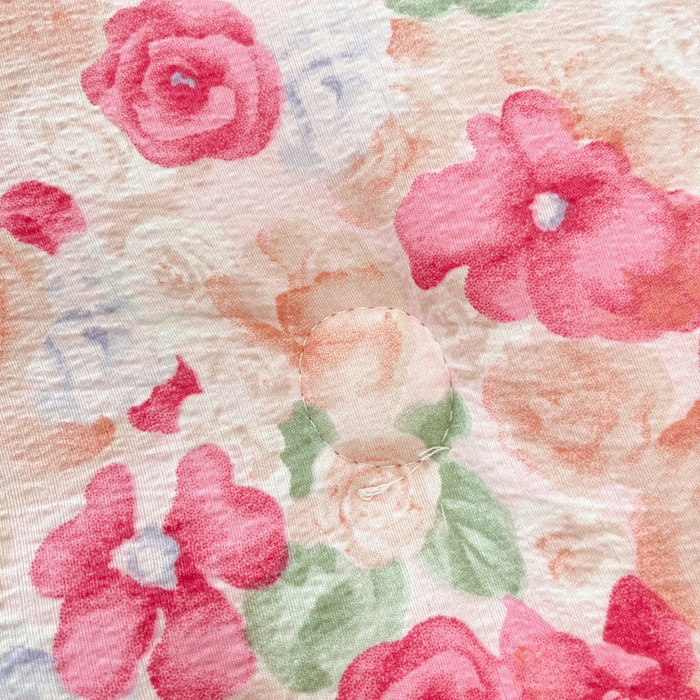 91家纺网 家纺一手货源 找家纺 铺尚美家纺 2025新款云感双层纱ins少女心可爱系加厚豆豆被床盖暖梦系列（小红书推荐） 桃恋曲