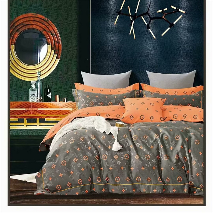 91家纺网 家纺一手货源 找家纺 （总）未来家居 2025新款金凯丽数码大提花印花长绒棉四件套