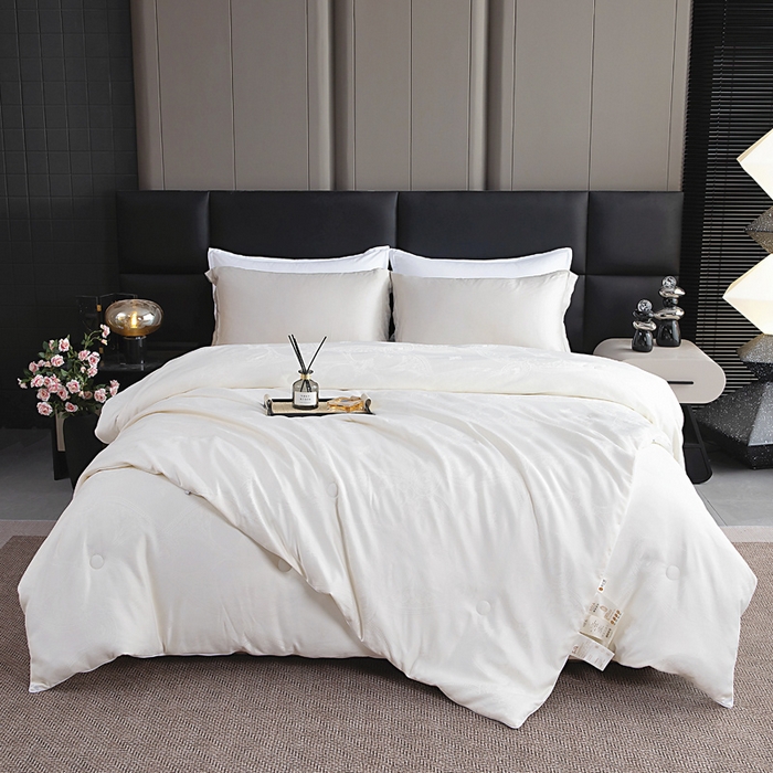 91家纺网 家纺一手货源 找家纺 （总）亿莱鑫 2025新款亲肤暖糯蛋白被子母被