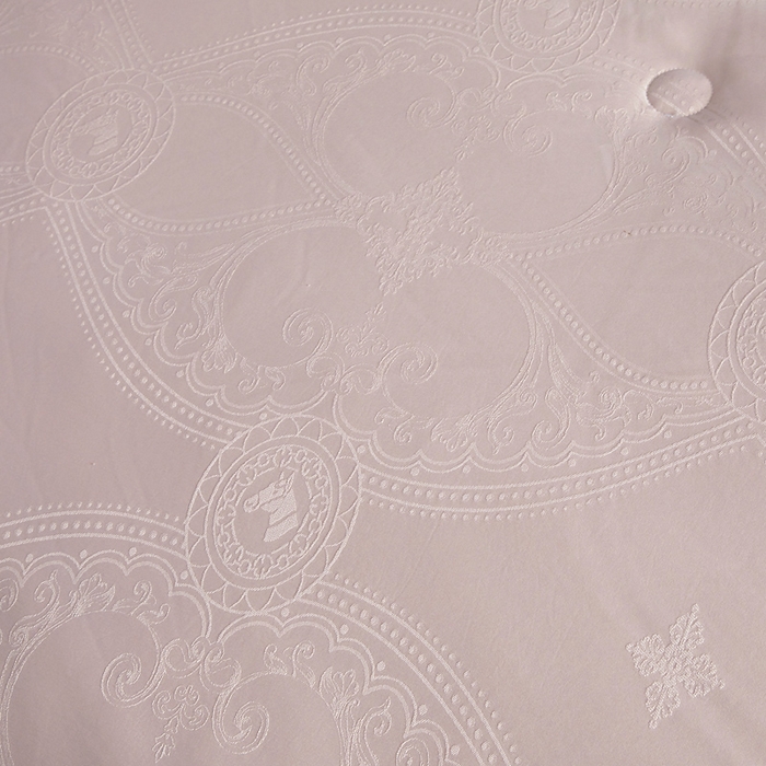 91家纺网 家纺一手货源 找家纺 亿莱鑫 2025新款亲肤暖糯蛋白被子母被 粉色