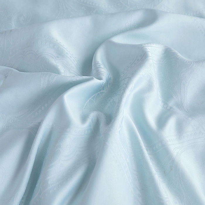 91家纺网 家纺一手货源 找家纺 亿莱鑫 2025新款亲肤暖糯蛋白被子母被 蓝色