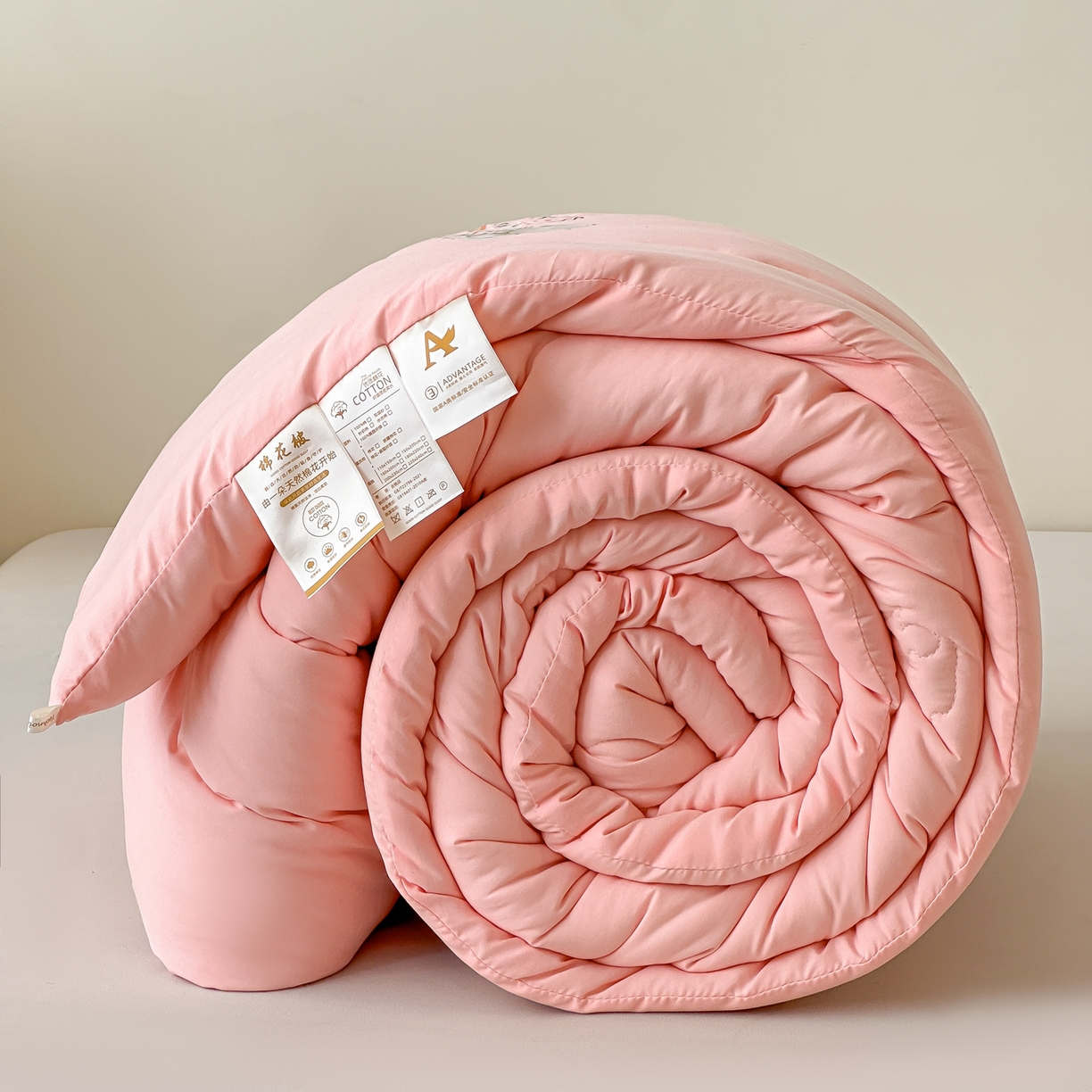 91家纺网 家纺一手货源 找家纺 （总）好欣怡家纺 2025新款A类水洗棉新疆棉花冬被被子被芯棉花被直播