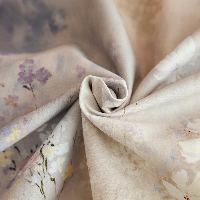 91家纺网 家纺一手货源 找家纺 简纯主义 2025新款全棉纯棉磨毛数码印花四件套-一路繁花 一路繁花-紫