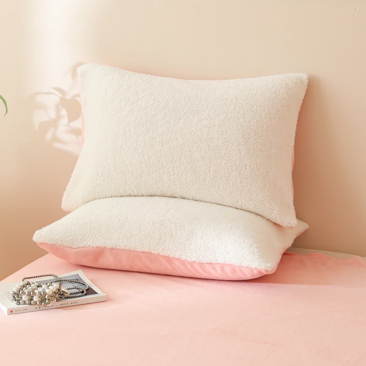 91家纺网 家纺一手货源 找家纺 （总）眠博士 2025新款A类泰迪绒牛奶绒纯色四件套