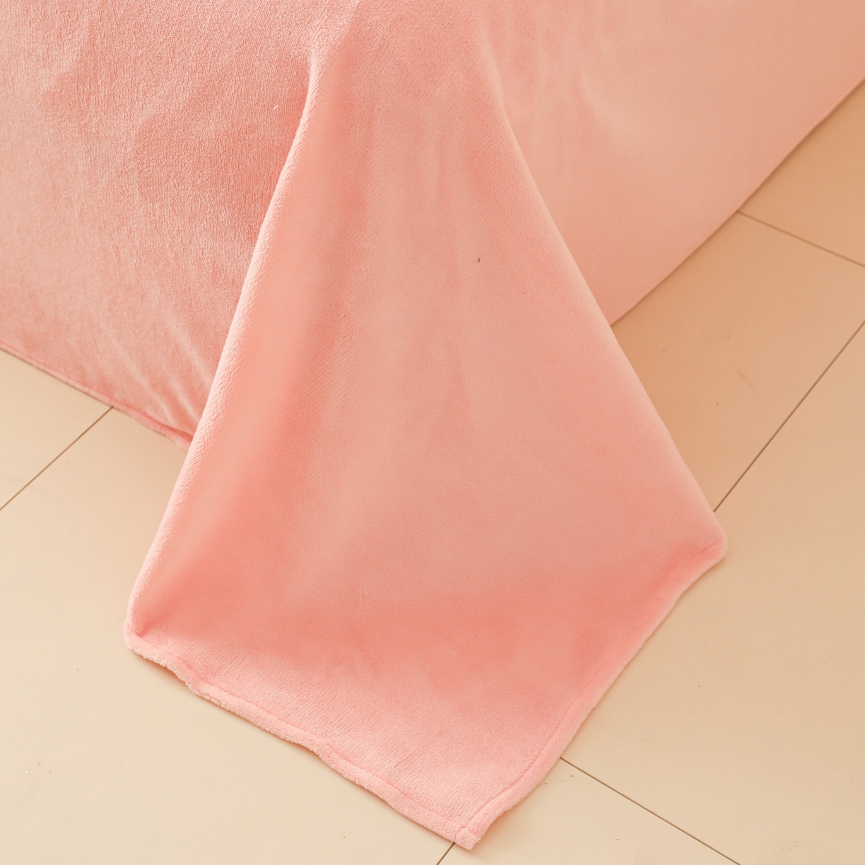 91家纺网 家纺一手货源 找家纺 （总）眠博士 2025新款A类泰迪绒牛奶绒纯色四件套