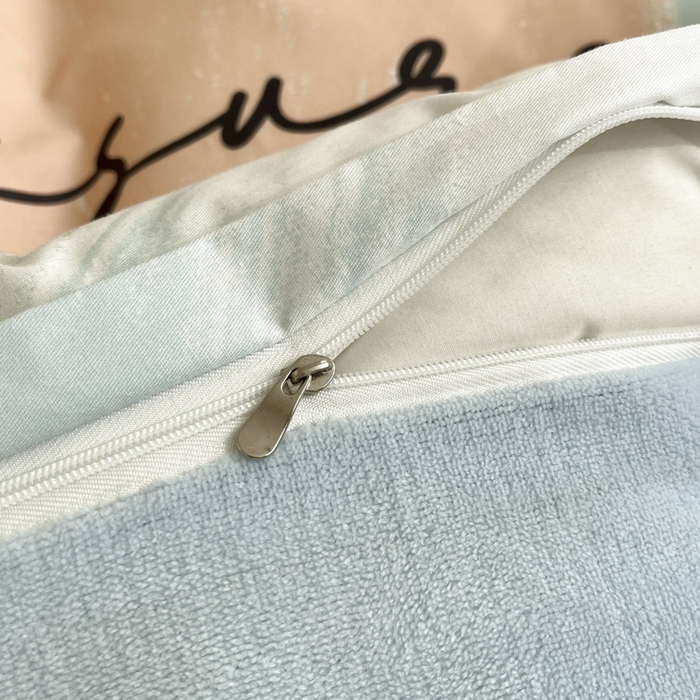 91家纺网 家纺一手货源 找家纺 晨希家居 2025A面40支全棉印花B版高克重牛奶绒棉加绒多规格套件棉加绒  晚风入意