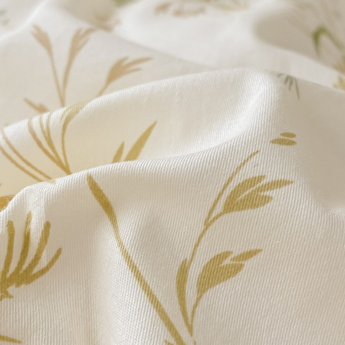 91家纺网 家纺一手货源 找家纺 晨希家居 2025A面40支全棉印花B版高克重牛奶绒棉加绒多规格套件棉加绒  仙草